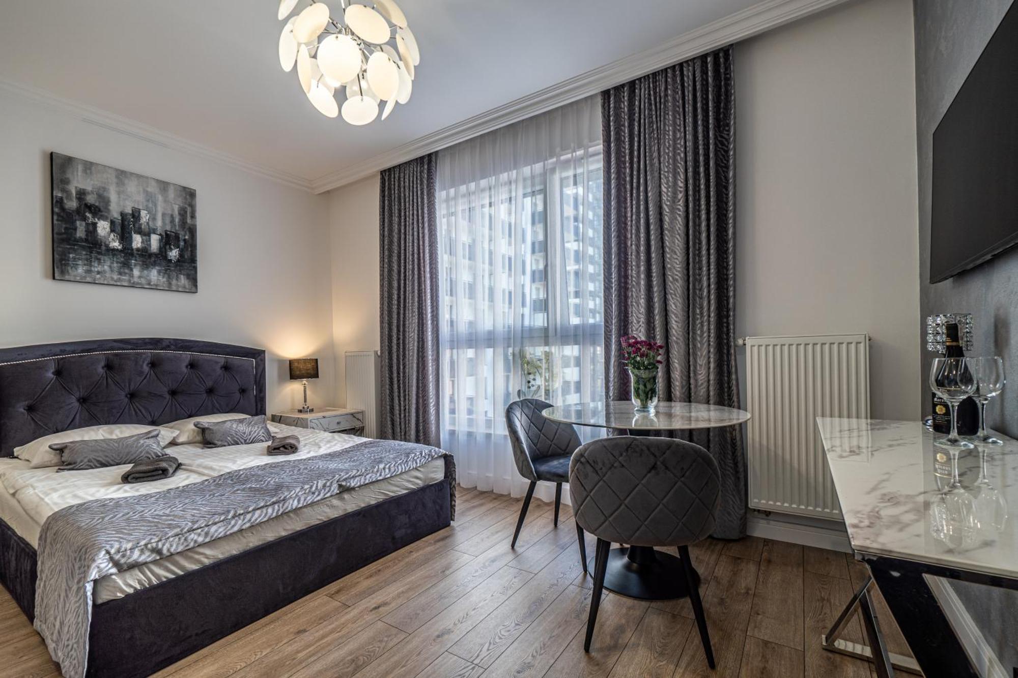 Private Parking, Secure Building - Central Apartments Old Town & Main Station Gdansk Oda fotoğraf