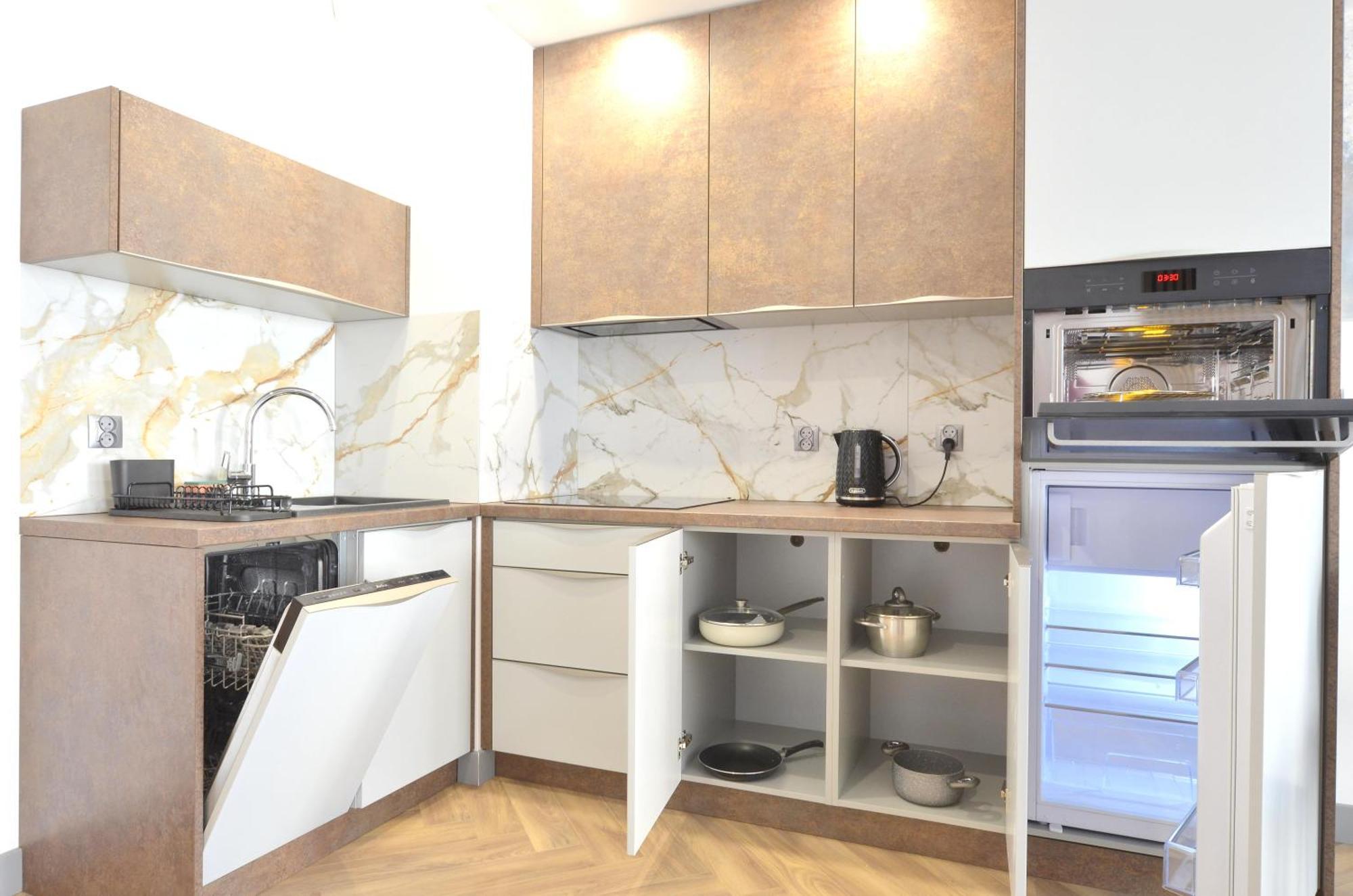 Private Parking, Secure Building - Central Apartments Old Town & Main Station Gdansk Oda fotoğraf